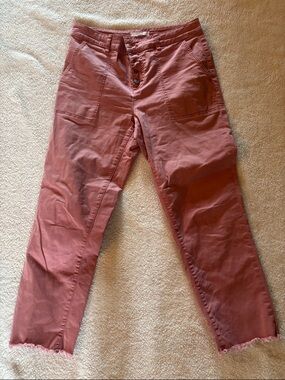 LOFT Women’s Utility Chinos in Dusty Rose